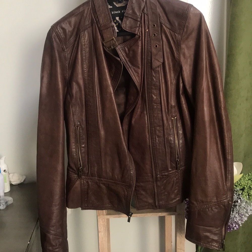 Leather jacket